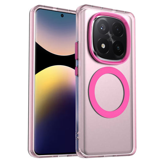 MagSafe калъф за Xiaomi Redmi Note 14 Pro+ 5G, Techsuit, CandyCase, Розов