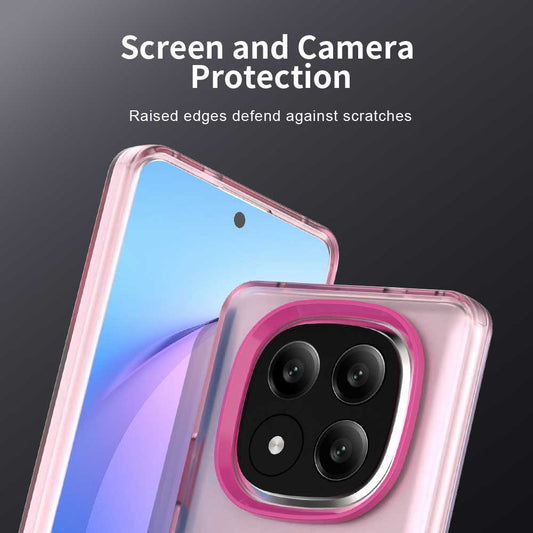 MagSafe калъф за Xiaomi Redmi Note 14 Pro+ 5G, Techsuit, CandyCase, Розов