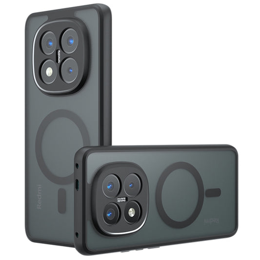 Калъф MagSafe за Xiaomi Redmi Note 14 Pro+ 5G, Techsuit, PureFrost, Черен
