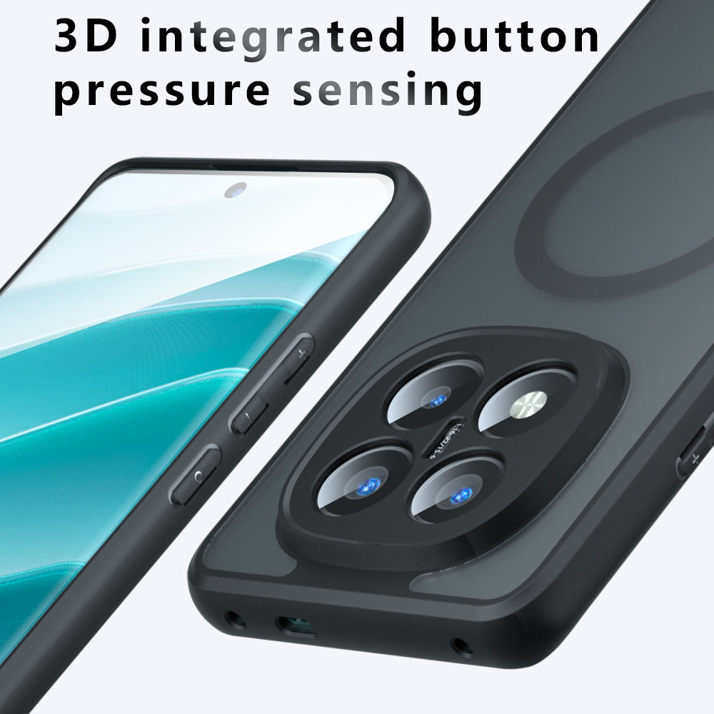 Калъф MagSafe за Xiaomi Redmi Note 14 Pro+ 5G, Techsuit, PureFrost, Черен
