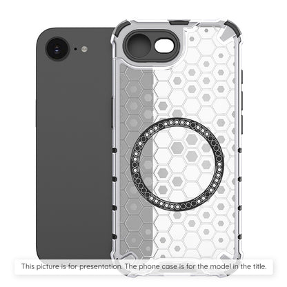 MagSafe Case for Xiaomi Redmi Note 14S, Techsuit, HoneyComb Shield, White