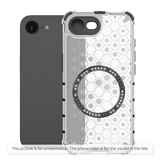 Калъф MagSafe за Xiaomi Redmi Note 14S, Techsuit, HoneyComb Shield, Бял