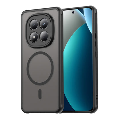 Калъф MagSafe за Xiaomi Redmi Note 15 Pro 4G, Techsuit, HaloFrost II, Черен