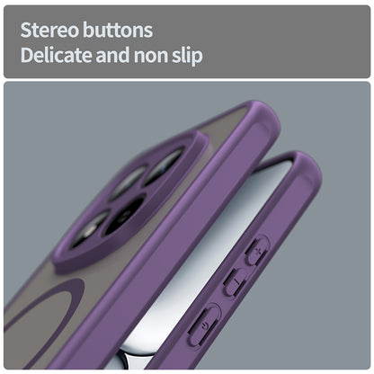 Калъф MagSafe за Xiaomi Redmi Note 15 Pro 5G, Techsuit, HaloFrost II, Лилав