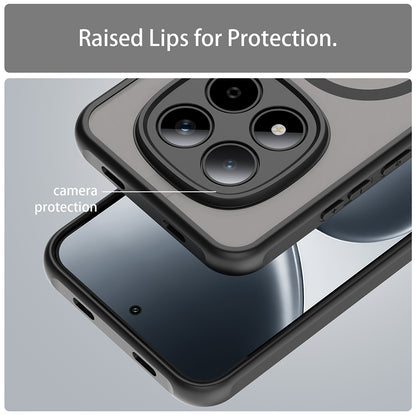 Калъф MagSafe за Xiaomi Redmi Note 15 Pro 5G, Techsuit, HaloFrost II, Черен