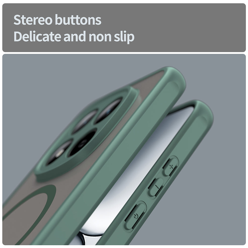 Калъф MagSafe за Xiaomi Redmi Note 15 Pro 5G, Techsuit, HaloFrost II, Зелен