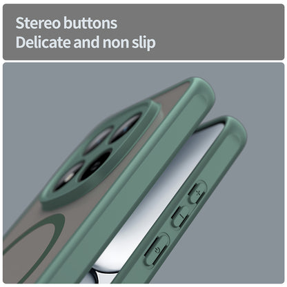 Калъф MagSafe за Xiaomi Redmi Note 15 Pro 5G, Techsuit, HaloFrost II, Зелен