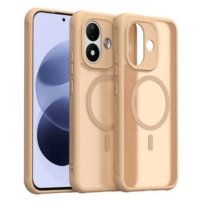 Калъф MagSafe за Xiaomi Redmi Note 17 4G / Note 17 5G, Techsuit, HaloFrost II, златисто сияние