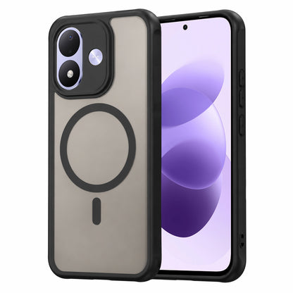 Калъф MagSafe за Xiaomi Redmi Note 17 4G / Note 17 5G, Techsuit, HaloFrost II, черен
