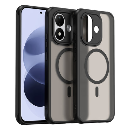Калъф MagSafe за Xiaomi Redmi Note 17 4G / Note 17 5G, Techsuit, HaloFrost II, черен