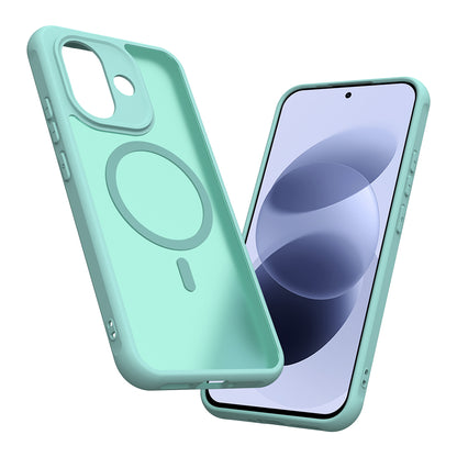 MagSafe Case for Xiaomi Redmi Note 17 4G / Note 17 5G, Techsuit, HaloFrost II, Light Green
