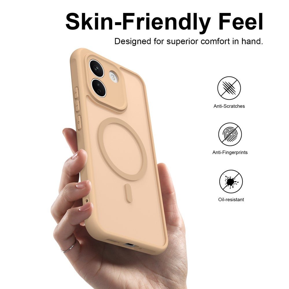 MagSafe Case for Xiaomi Redmi Note 17 Pro, Techsuit, HaloFrost II, Gold