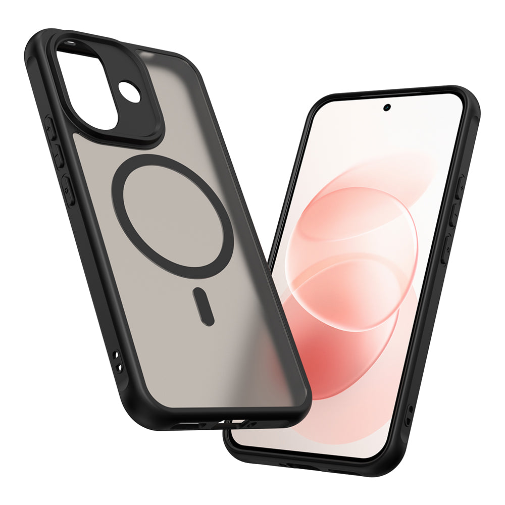 MagSafe Case for Xiaomi Redmi Note 17 Pro, Techsuit, HaloFrost II, Black
