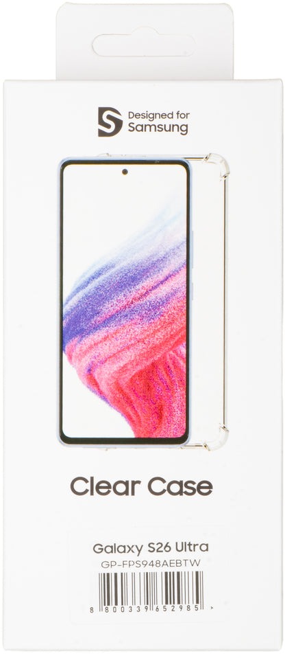 Калъф Mobeen от Samsung за Samsung Galaxy S26 Ultra S948, прозрачен GP-FPS948AEBTW