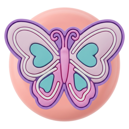 OEM калъф Butterfly за Apple AirTag, комплект от 3 броя, многоцветен