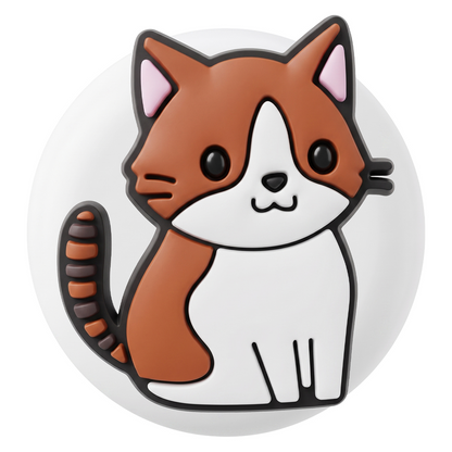 Калъф OEM Cat за Apple AirTag, комплект от 3 броя, многоцветен