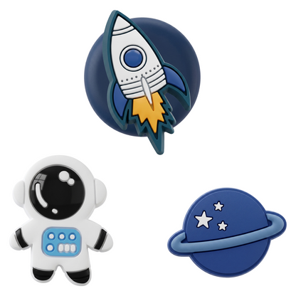 Калъф OEM Space за Apple AirTag, комплект от 3 броя, многоцветен