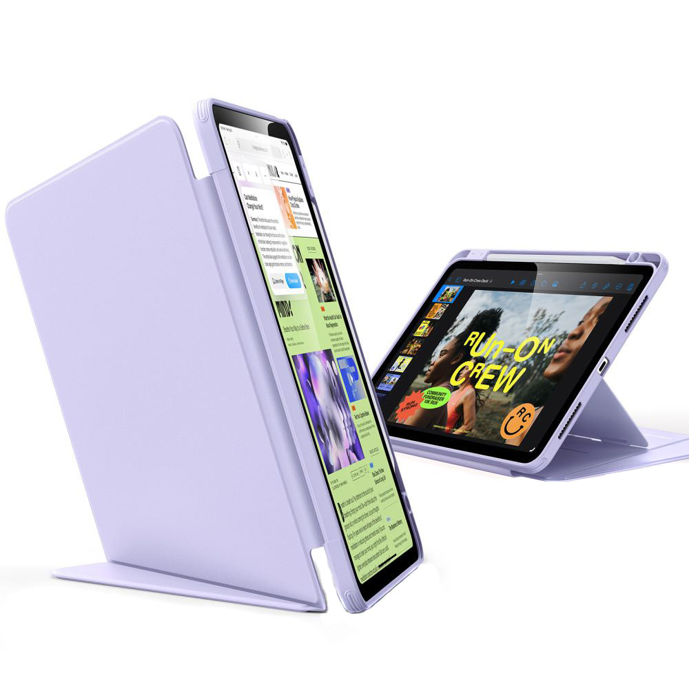 Калъф за Apple iPad Air 13 (2025) / Air 13 (2024), ESR, Flip Hybrid, Виолетов