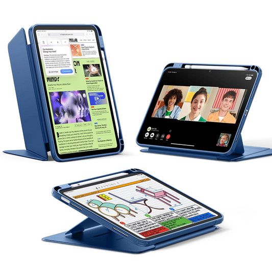 Калъф за Apple iPad (2025) / (2022), ESR, Flip Hybrid, Син