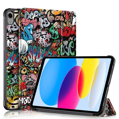 Калъф за Apple iPad (2025) / (2022), Techsuit, FoldPro Urban Vibe, Многоцветен