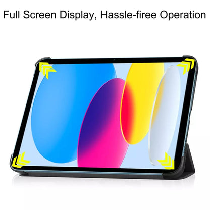 Калъф за Apple iPad (2025) / (2022), Techsuit, FoldPro Urban Vibe, Многоцветен