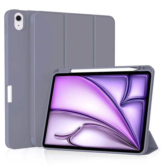 Калъф за Apple iPad Air 11 (2026) / iPad Air 11 (2025) / Air 11 (2024), Techsuit, Flex Trifold, Лилав