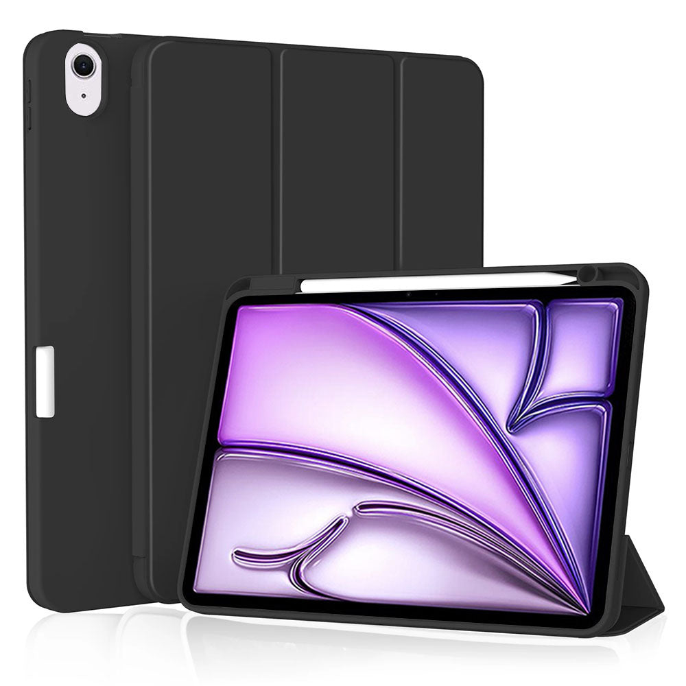 Калъф за Apple iPad Air 11 (2026) / iPad Air 11 (2025) / Air 11 (2024), Techsuit, Flex Trifold, Черен