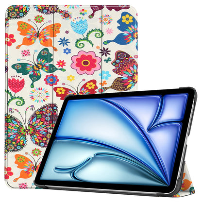 Калъф за Apple iPad Air 11 (2026) / iPad Air 11 (2025) / Air 11 (2024), Techsuit, FoldPro Butterfly, Многоцветен