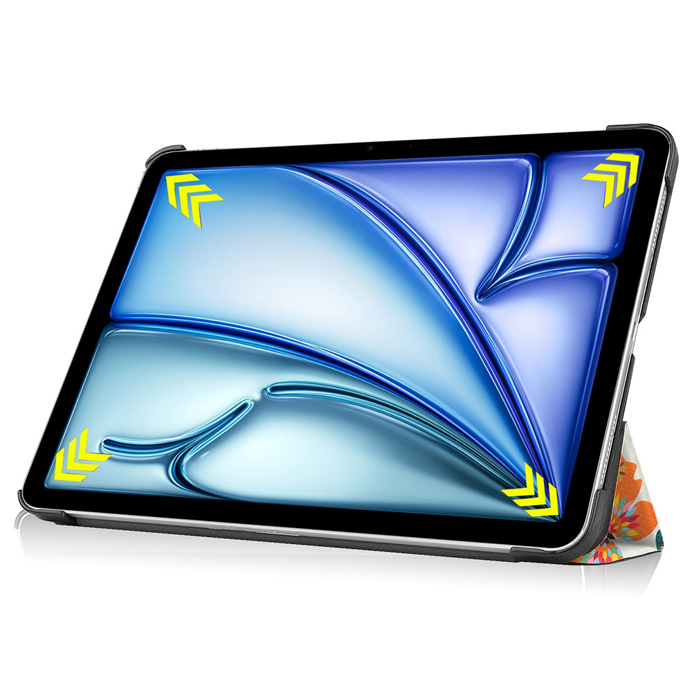 Калъф за Apple iPad Air 11 (2026) / iPad Air 11 (2025) / Air 11 (2024), Techsuit, FoldPro Butterfly, Многоцветен