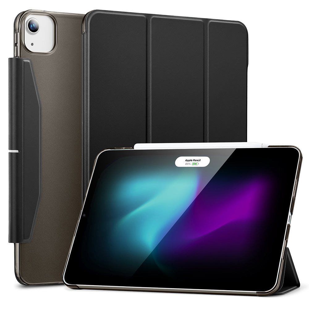 Калъф за Apple iPad Air 13 (2026) / Air 13 (2025) / Air 13 (2024), ESR, Ascend Trifold, Черен сатен