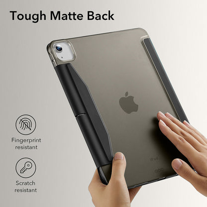 Калъф за Apple iPad Air 13 (2026) / Air 13 (2025) / Air 13 (2024), ESR, Ascend Trifold, Черен сатен