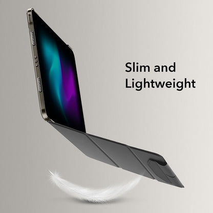 Калъф за Apple iPad Air 13 (2026) / Air 13 (2025) / Air 13 (2024), ESR, Ascend Trifold, Черен сатен