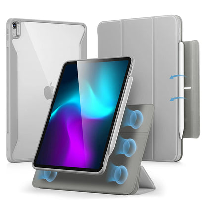 Калъф за Apple iPad Air 13 (2026) / Air 13 (2025) / Air 13 (2024), ESR, Rebound Hybrid, Сив