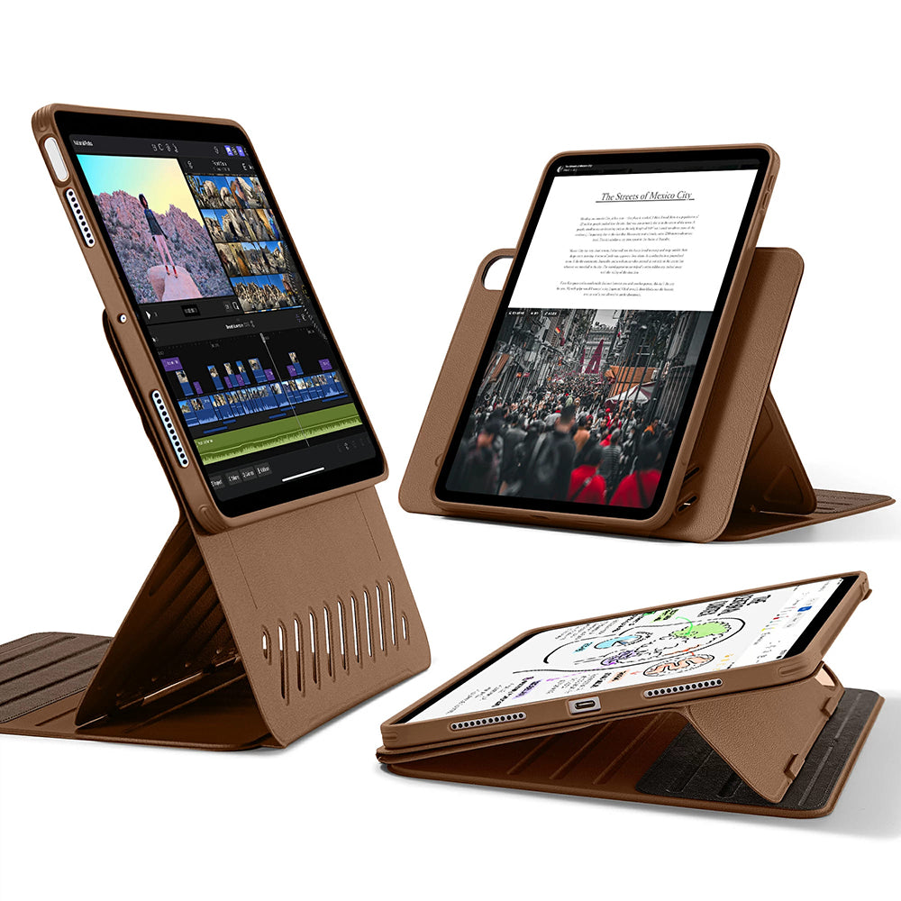 Калъф за Apple iPad Air 13 (2026) / Air 13 (2025) / Air 13 (2024), ESR, Shift, Кафяв