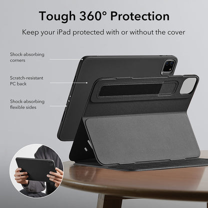 Case for Apple iPad Air 13 (2026) / Air 13 (2025) / Air 13 (2024), ESR, Shift, Red