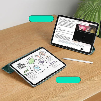 Case for Apple iPad Air 13 (2026) / Air 13 (2025) / Air 13 (2024) / Pro 12.9 (2022) / Pro 12.9 (2021), ESR, Rebound, Satin Green