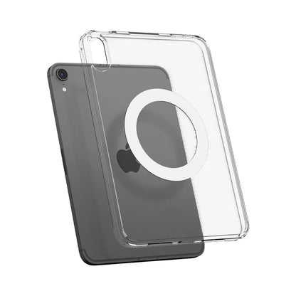 Case for Apple iPad mini 2024 / mini 2021, Spigen, Ultra Hybrid MagFit, Clear White ACS11623