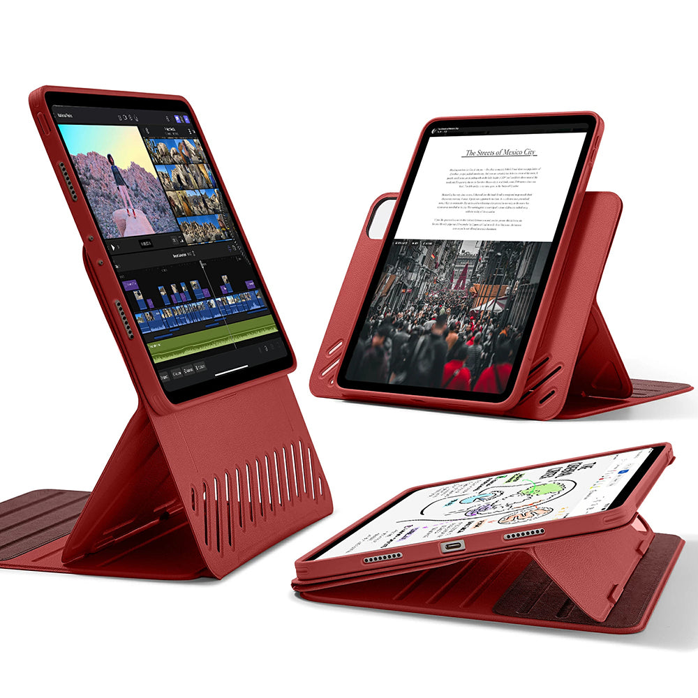 Калъф за Apple iPad Pro 11 (2024), ESR, Shift, Червен