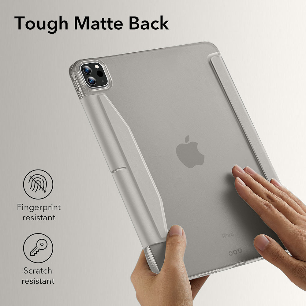 Калъф за Apple iPad Pro 13 (2024), ESR, Ascend Trifold, Сив