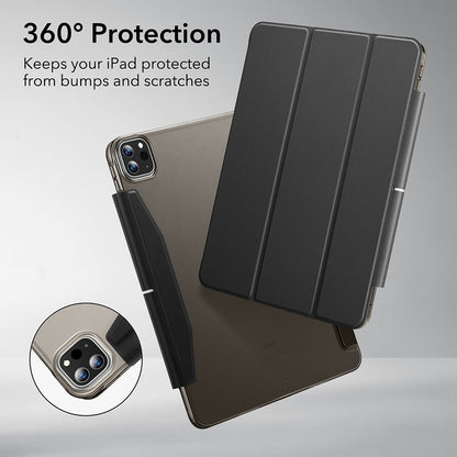 Калъф за Apple iPad Pro 13 (2024), ESR, Ascend Trifold, Сатенено черен