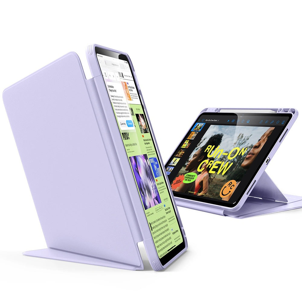 Калъф за Apple iPad Pro 13 (2024), ESR, Flip Hybrid с държач за молив, лилав