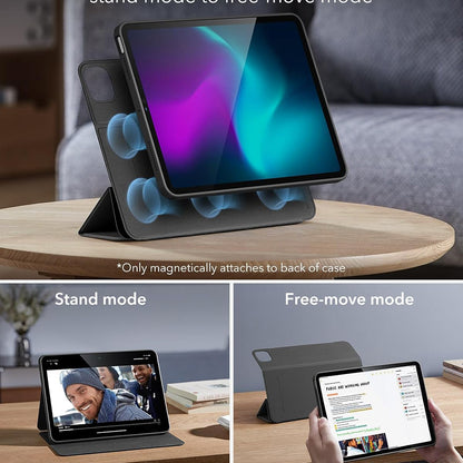 Калъф за Apple iPad Pro 13 (2024), ESR, Rebound Hybrid, Сив