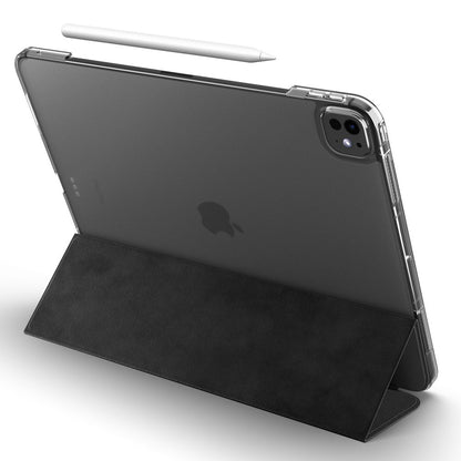 Калъф за Apple iPad Pro 13 (2024), Spigen, Liquid Air Folio, Черен