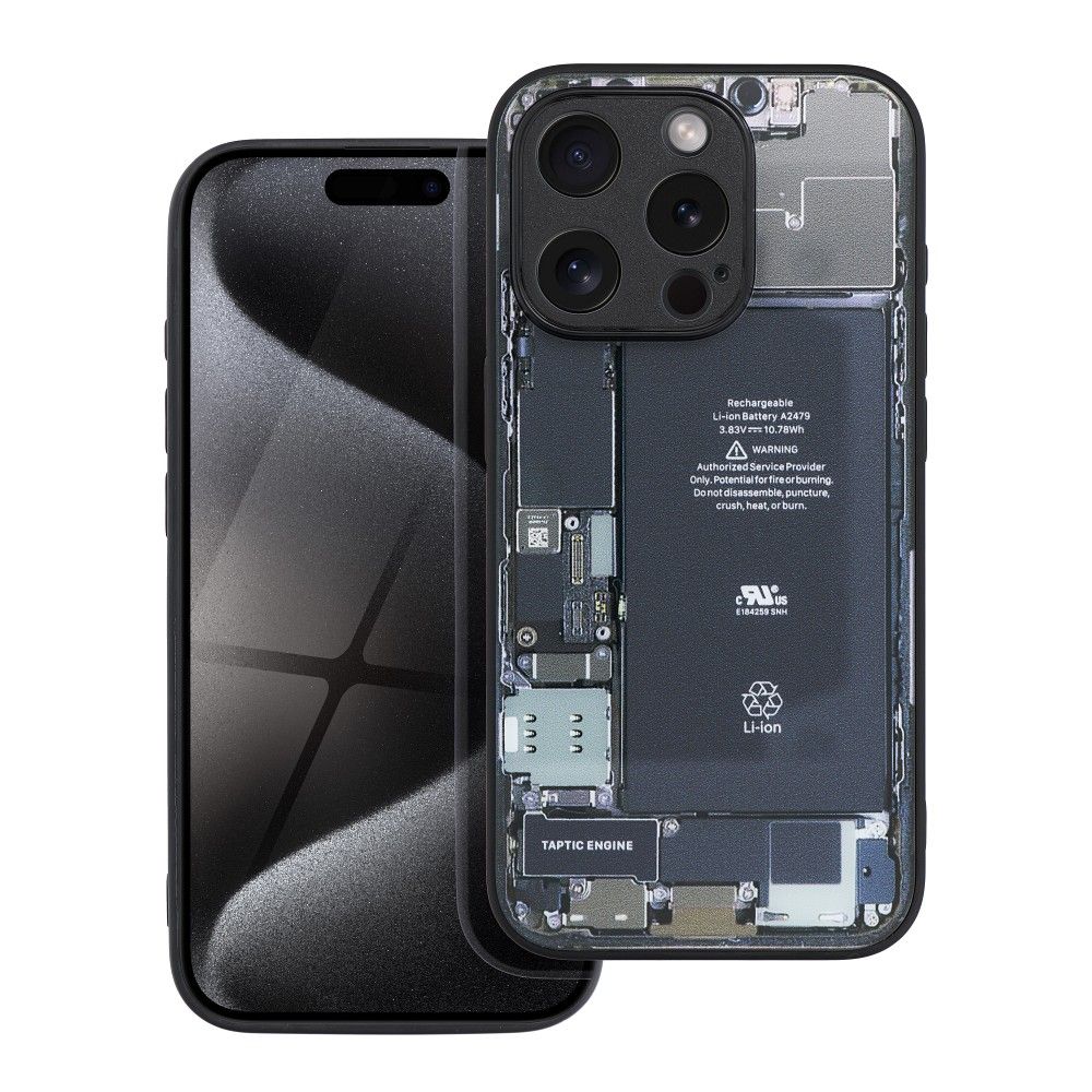 Калъф за Apple iPhone 13, OEM, Tech Design 2, черен 