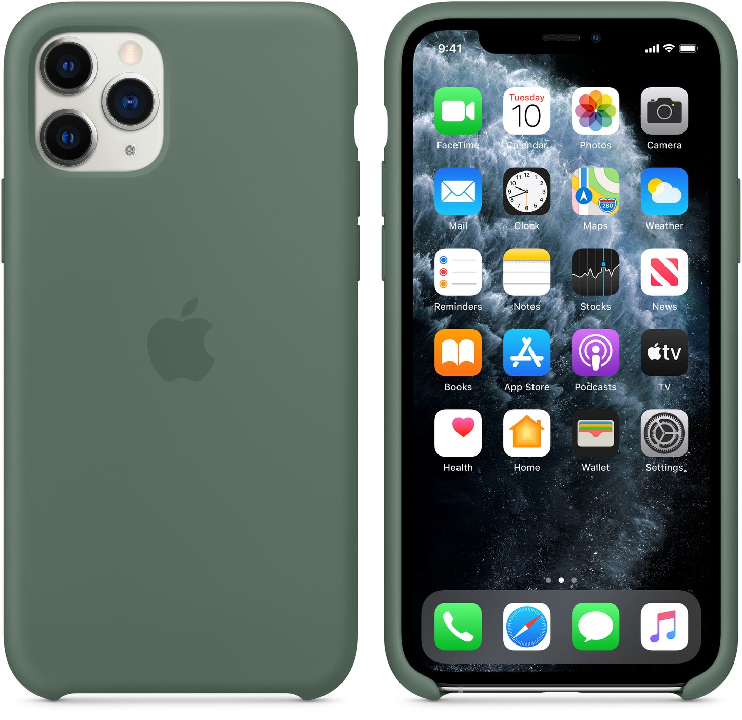 Калъф за Apple iPhone 11 Pro Max, зелен MX012ZE/A 