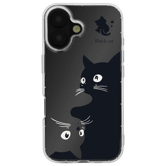 Калъф за Apple iPhone 17 Pro Max, OEM, Ultra Trendy Cat, Черен