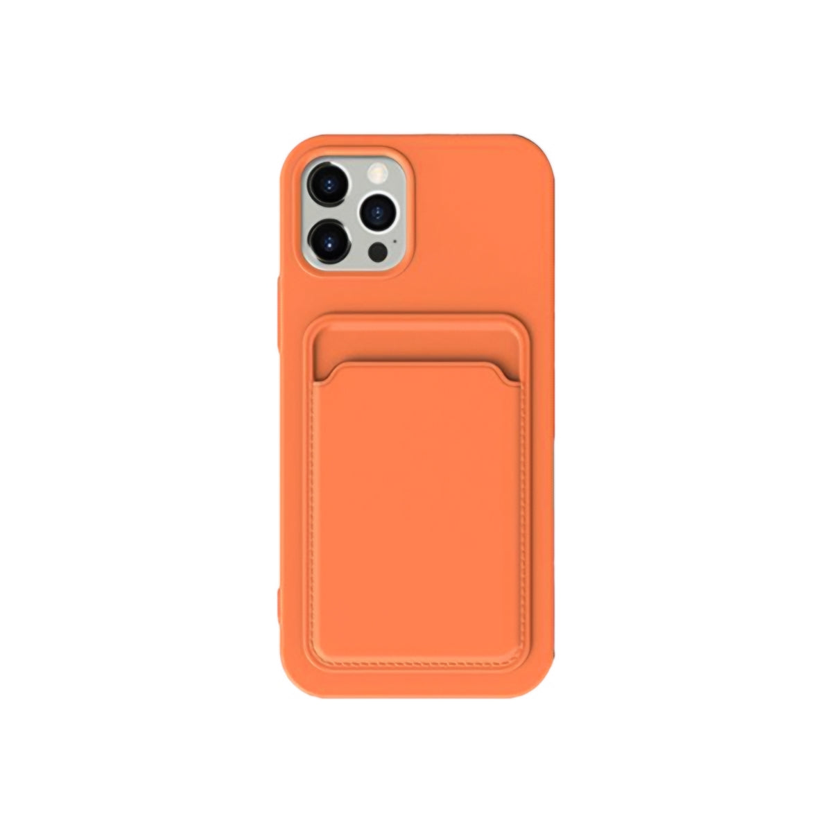 Калъф за Apple iPhone 15 Pro, XO Design, Слот за карта, Оранжев