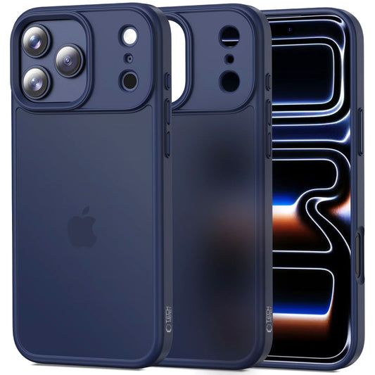 Калъф за Apple iPhone 17 Pro, Tech-Protect, Magmat, Матово тъмносин