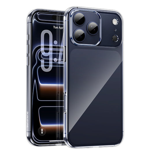 Калъф за Apple iPhone 17 Pro, Borofone, BI4 Ice, Прозрачен