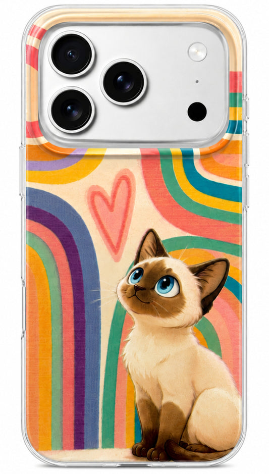 Калъф за Apple iPhone 16 Pro Max, Perfect Case, Dreamora Kitty, Многоцветен